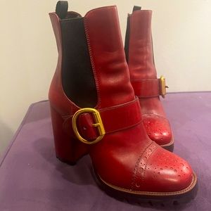 Prada buckled boots